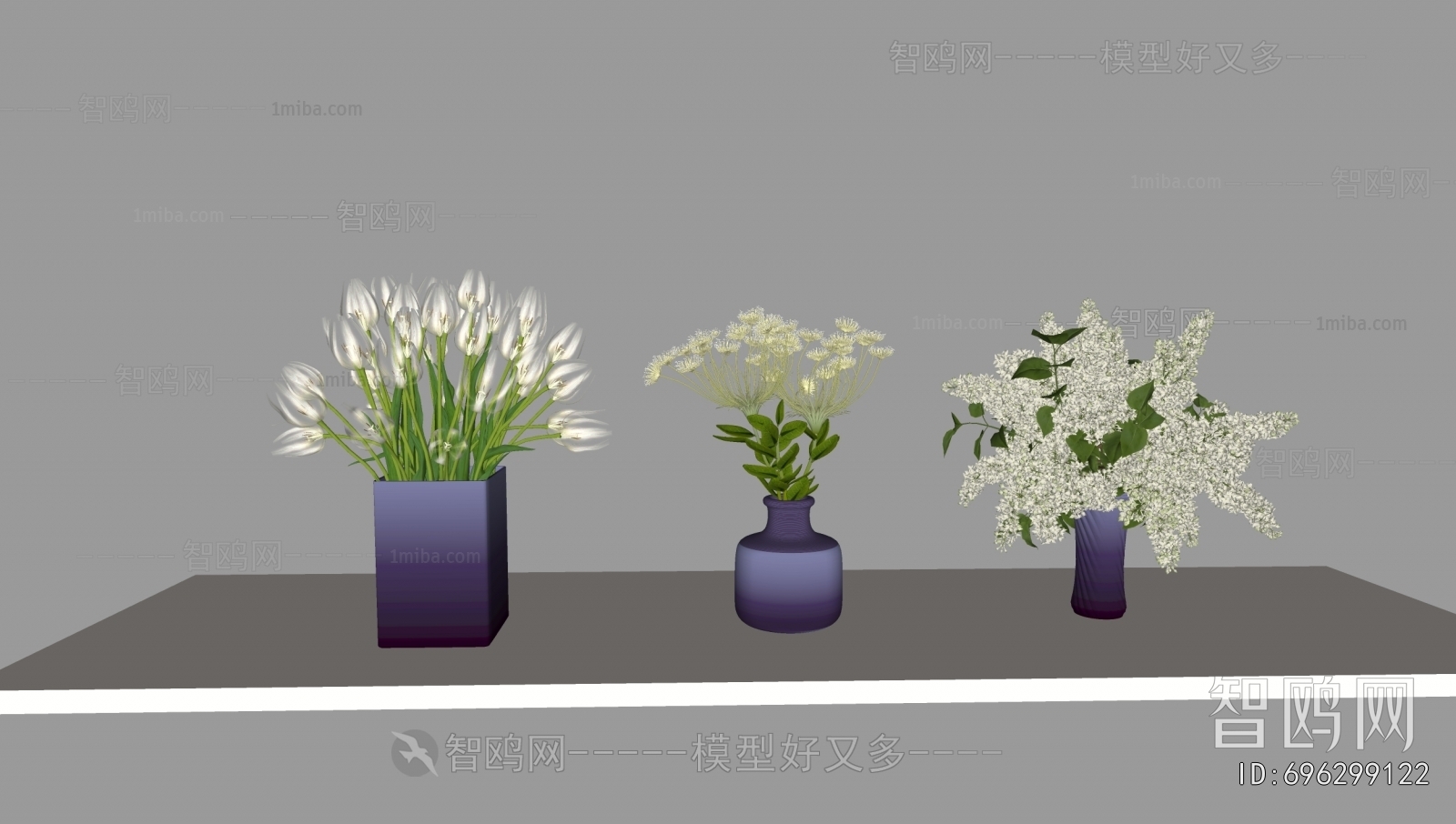 现代花瓶花艺组合