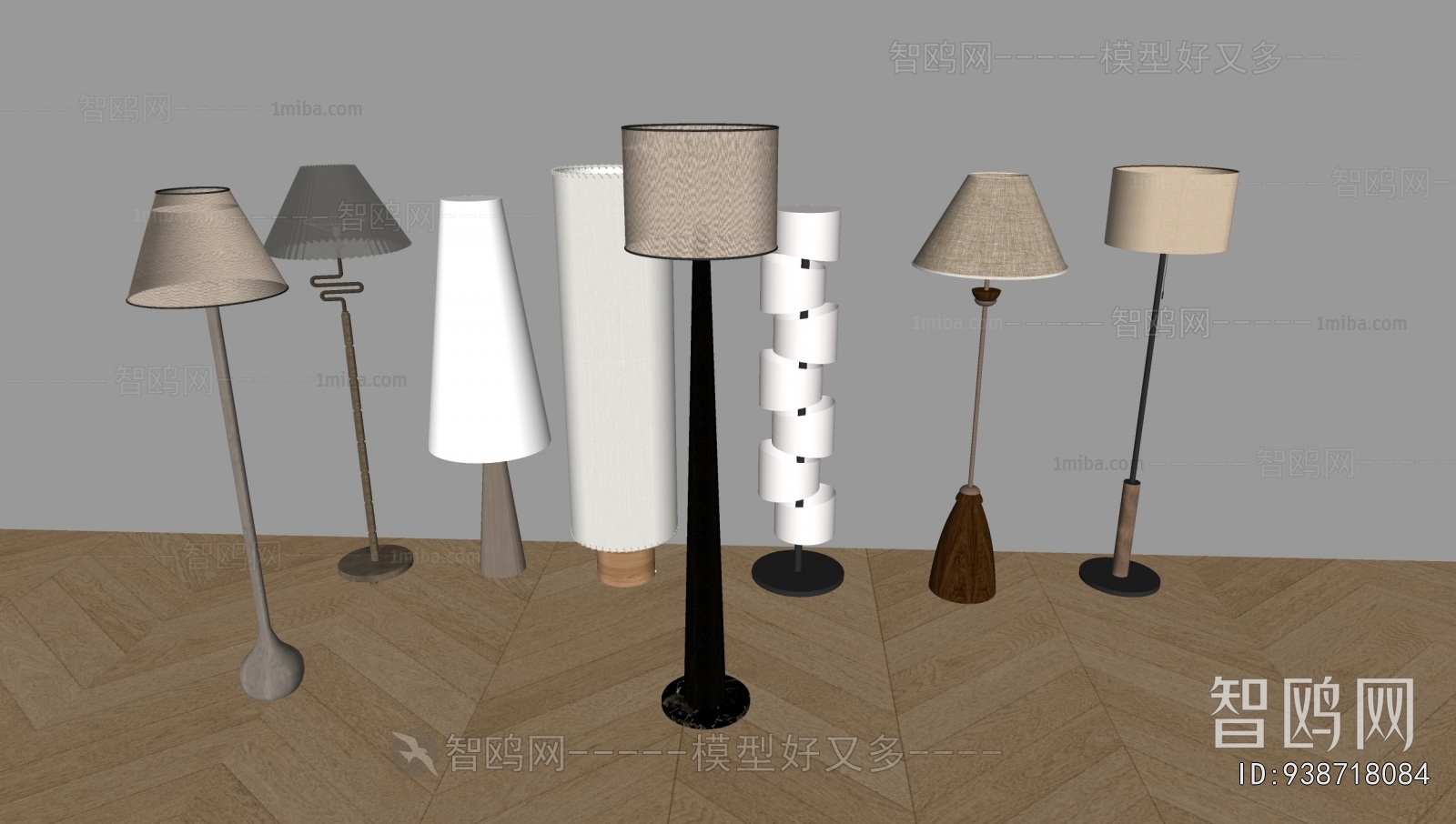 Wabi-sabi Style Floor Lamp