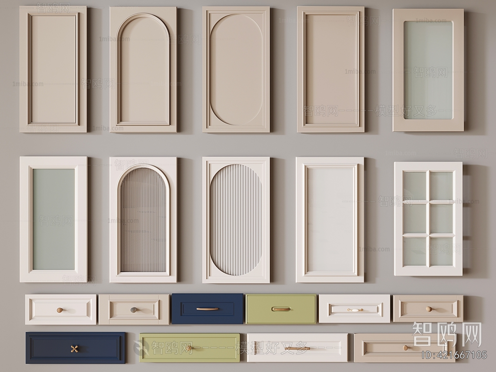 French Style Door Panel