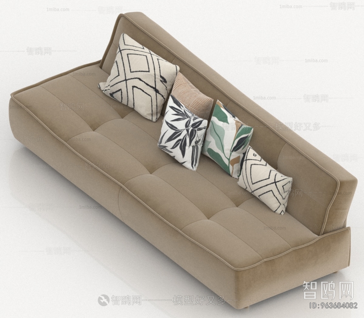 Modern Three-seat Sofa