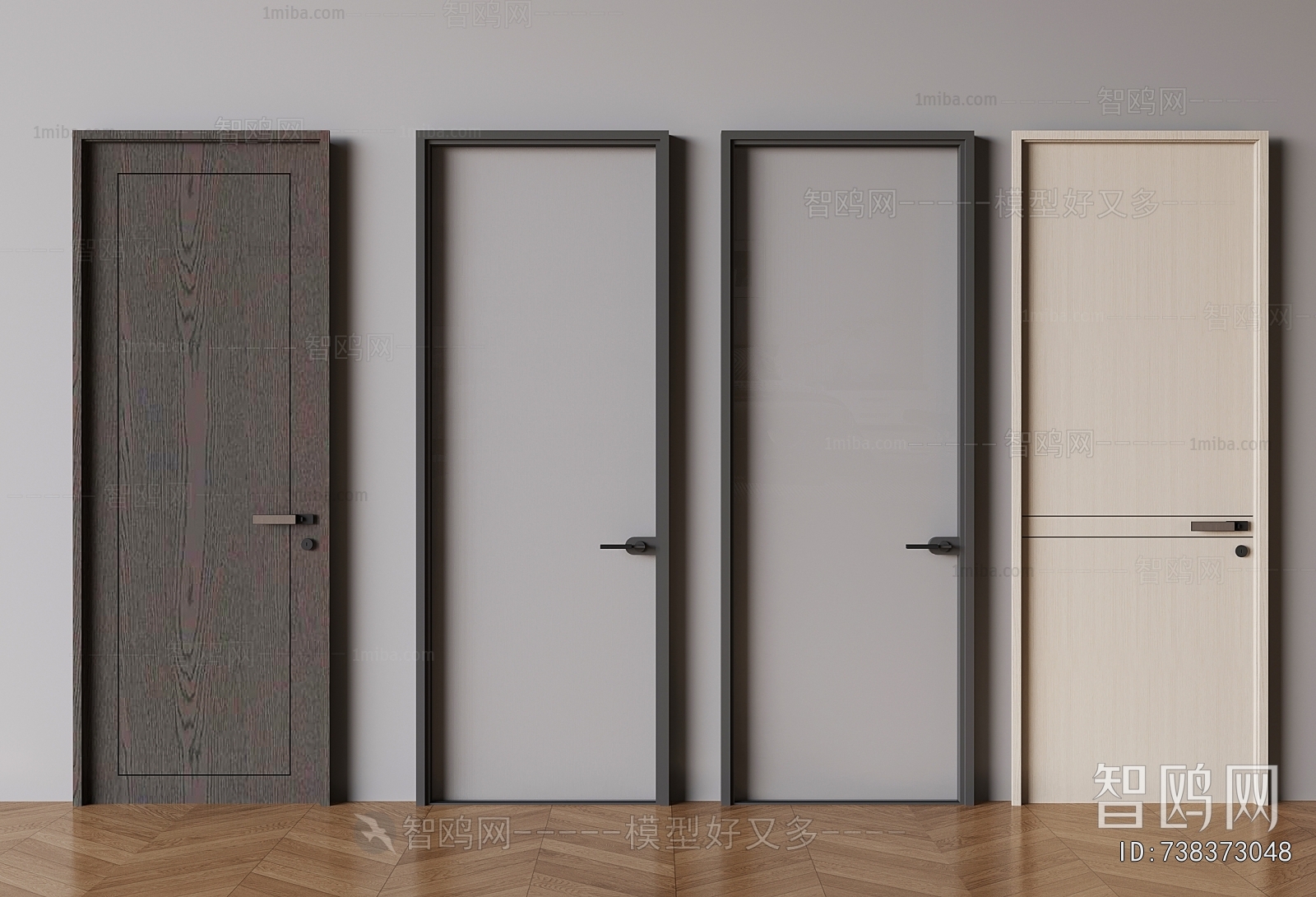 Modern Single Door