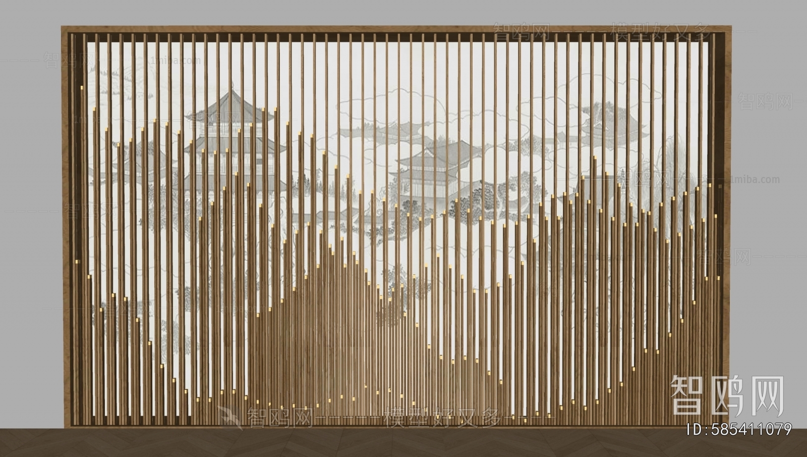 Chinese Style TV Wall