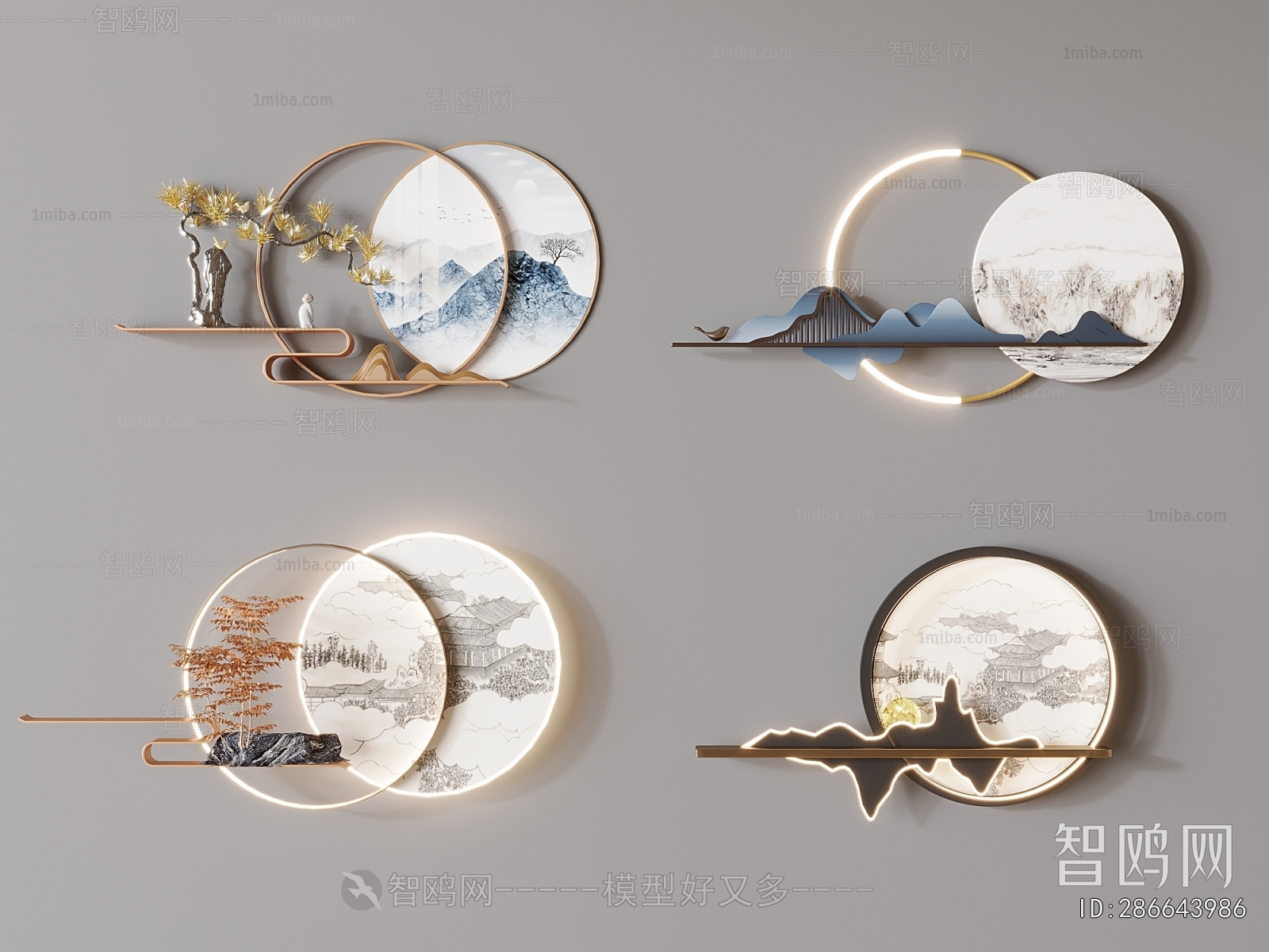 New Chinese Style Wall Decoration