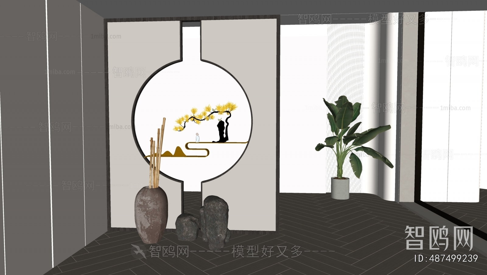 New Chinese Style Partition