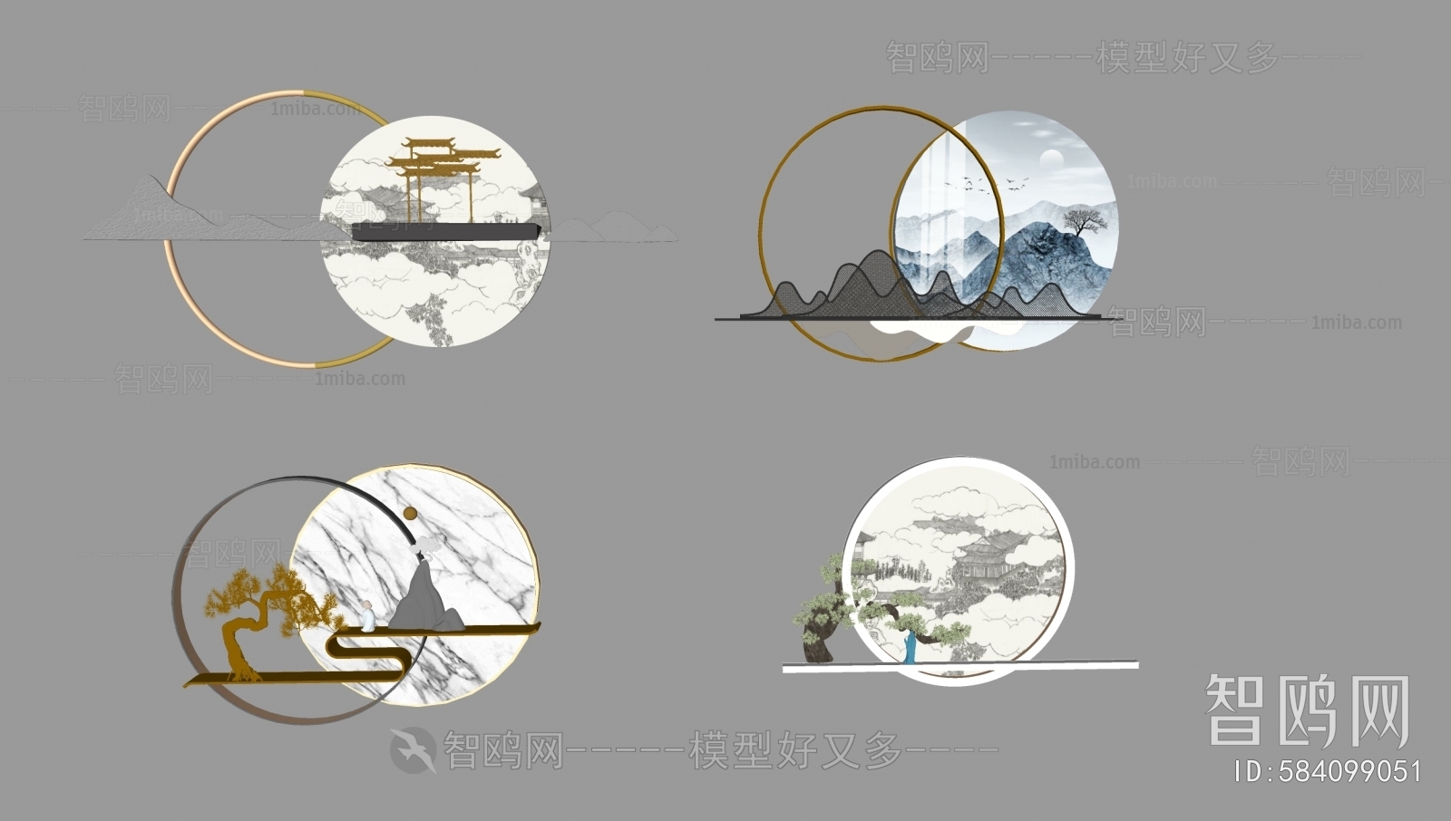 New Chinese Style Wall Decoration