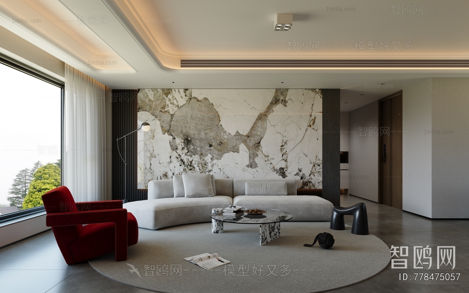 Modern A Living Room