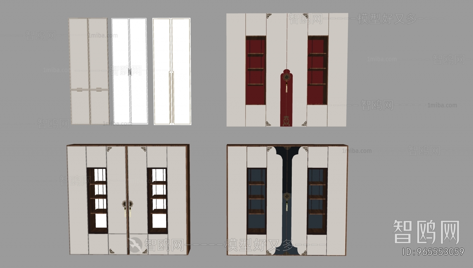 New Chinese Style Door Panel