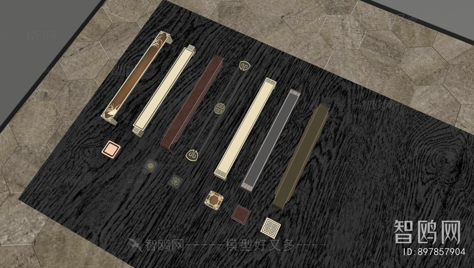 New Chinese Style Door Handle