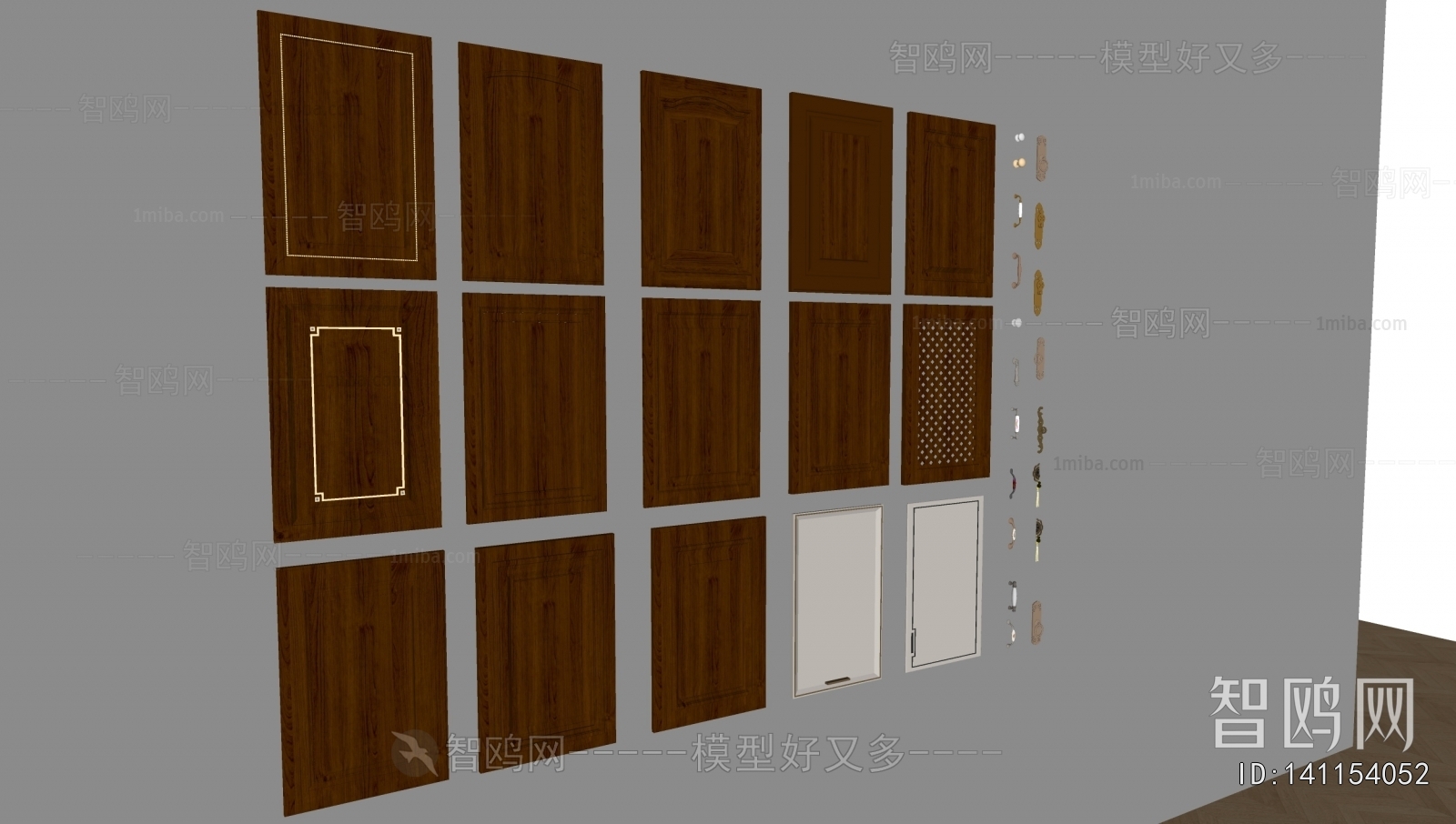 New Chinese Style Door Panel