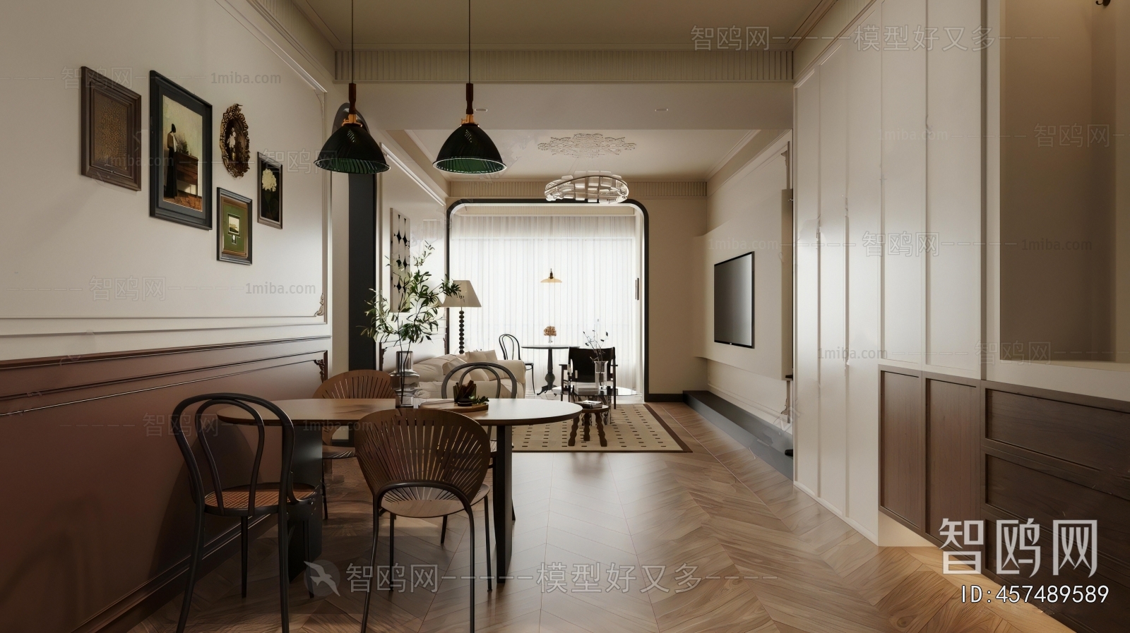 French Style Dining Room