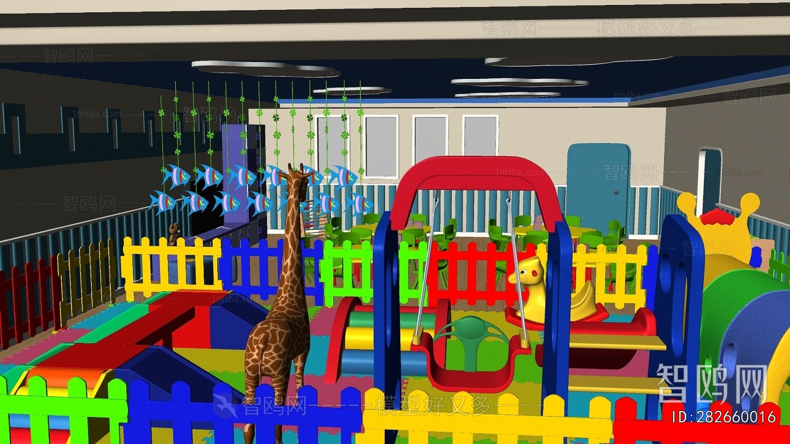 Modern Children's Playroom