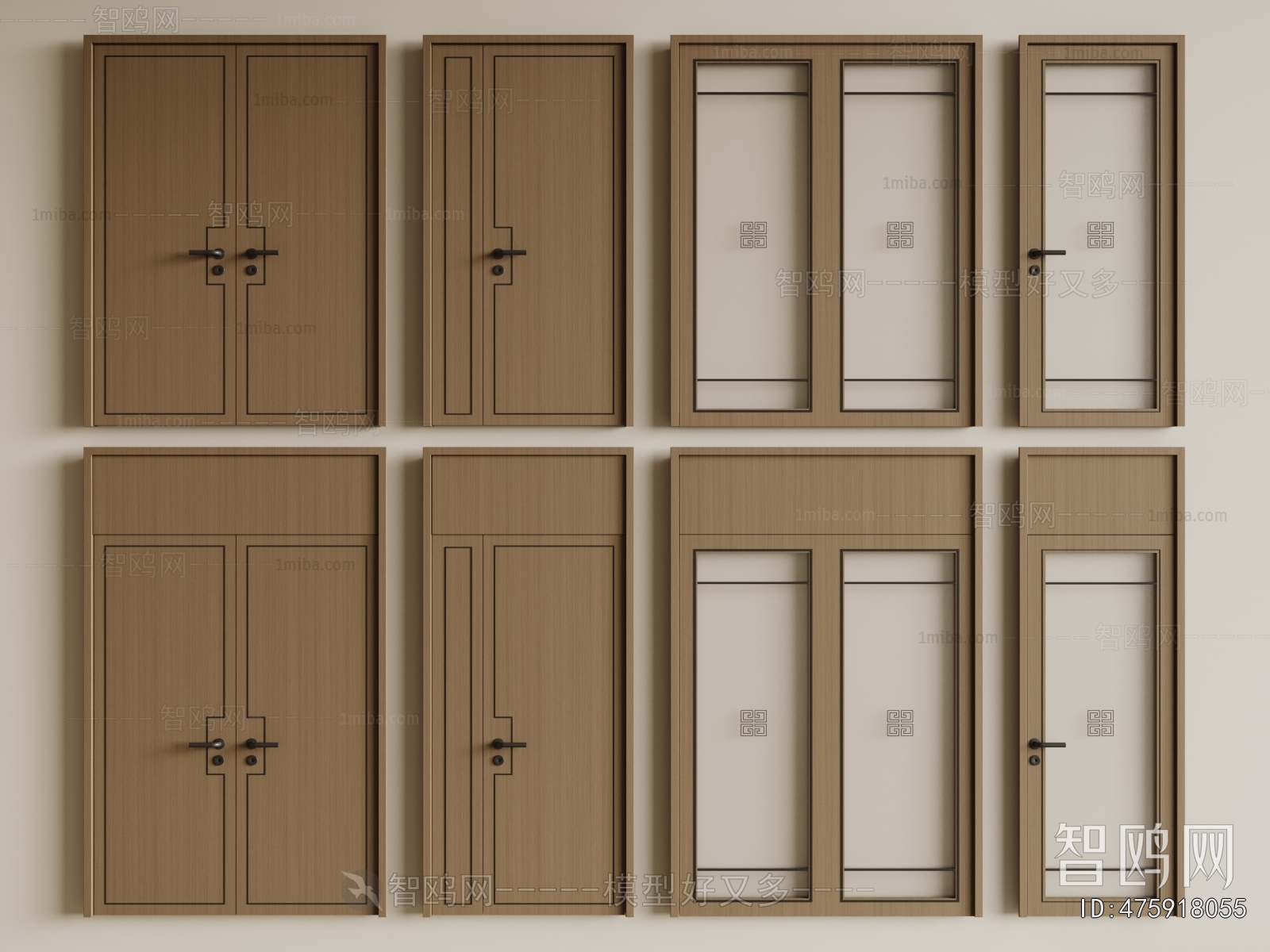 New Chinese Style Door