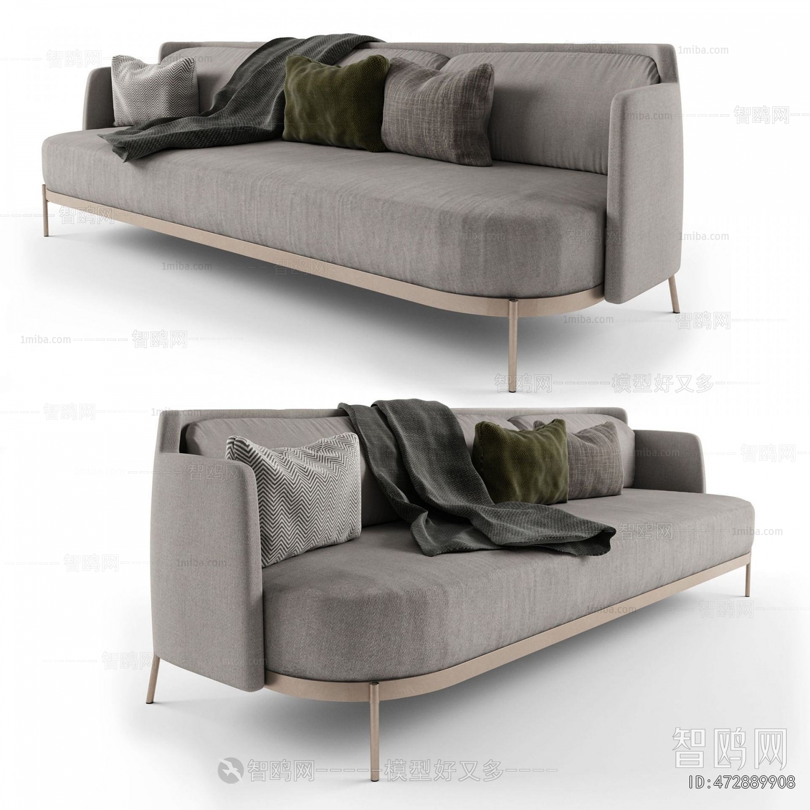 Modern Multi Person Sofa