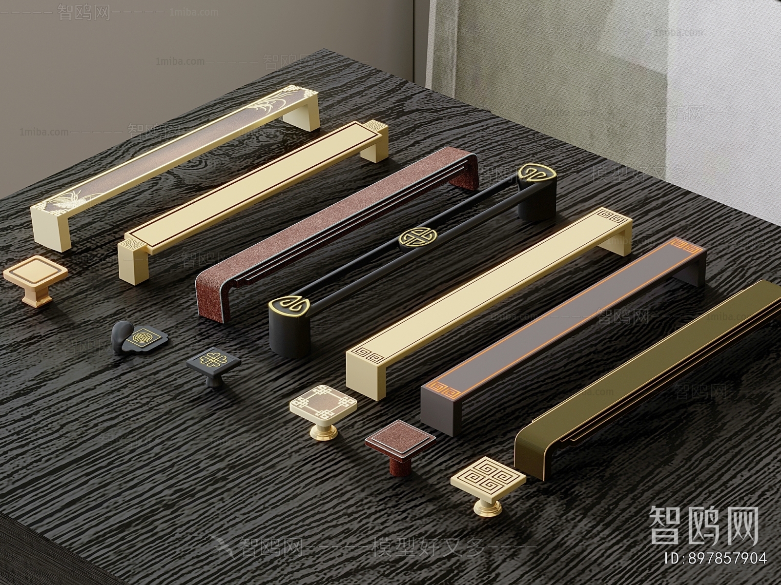 New Chinese Style Door Handle