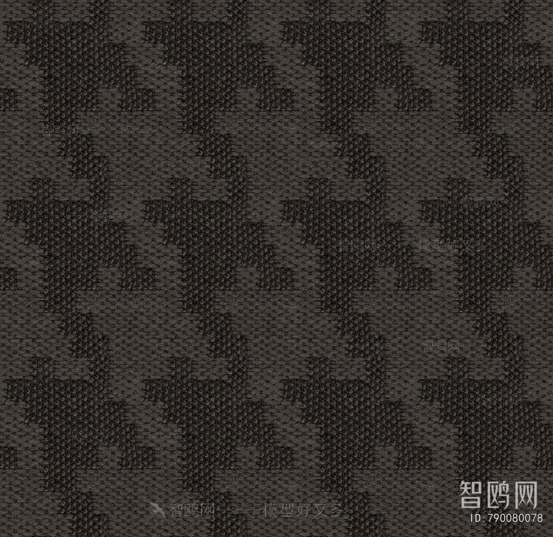 现代抱枕沙发千鸟格布纹
