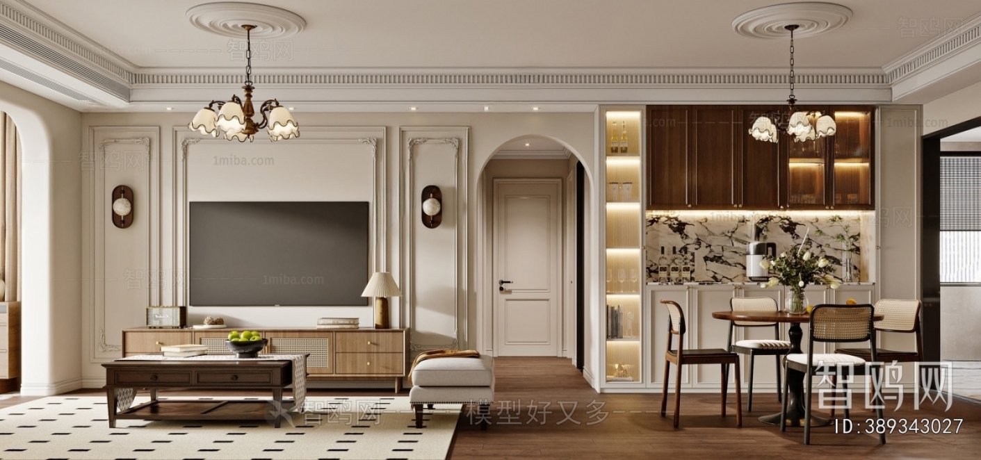 French Style A Living Room