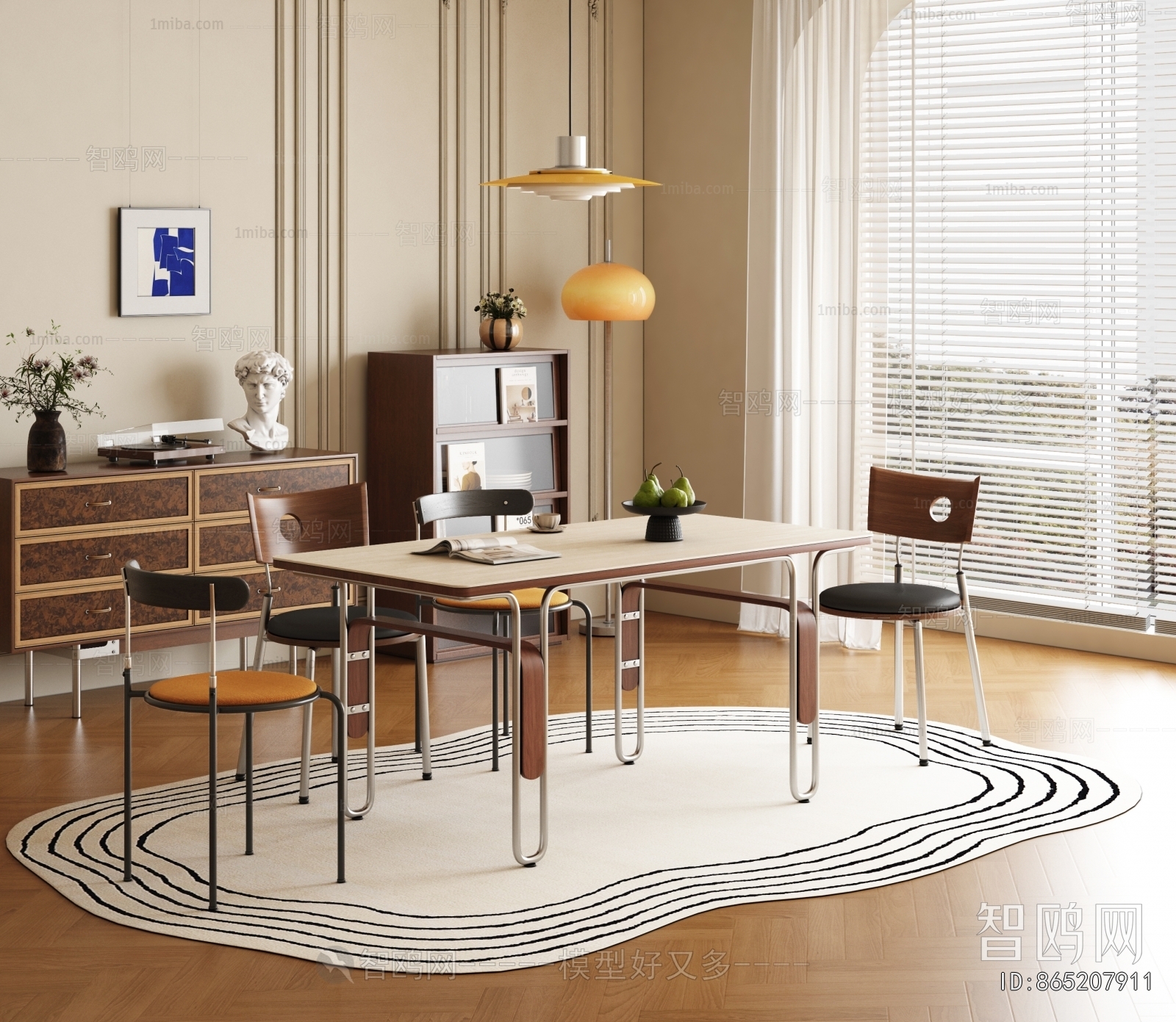 Modern Dining Table And Chairs