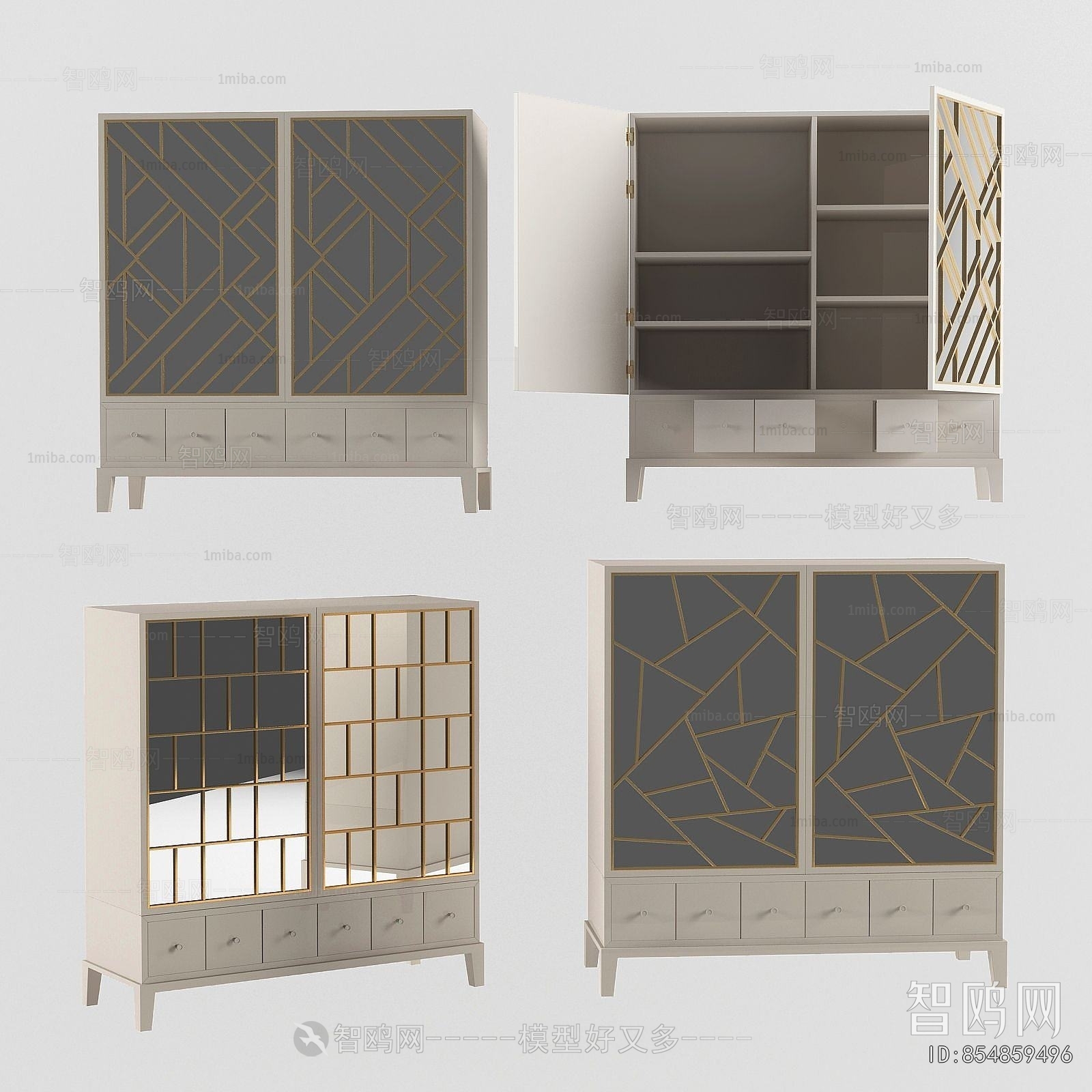 Modern Decorative Cabinet