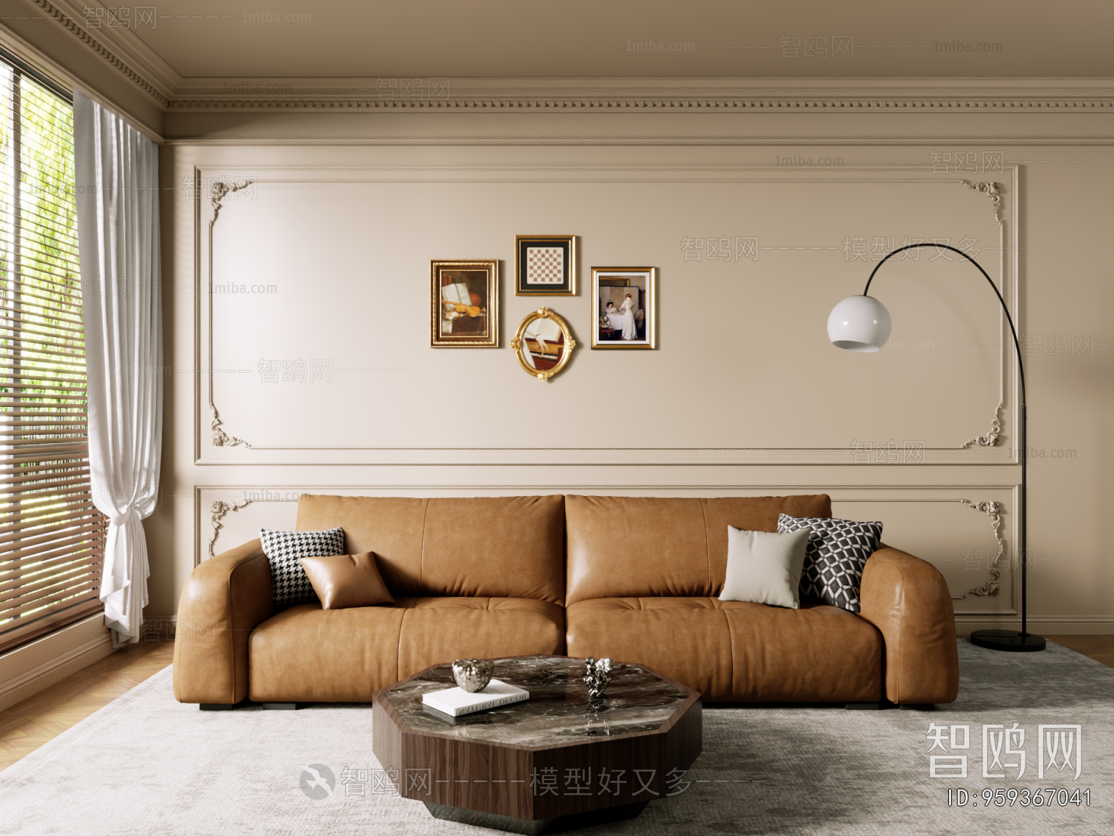 French Style A Living Room