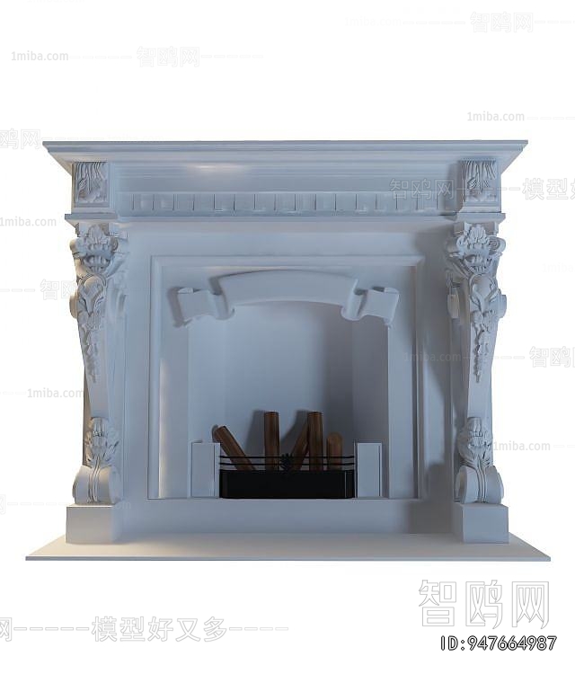 European Style Fireplace