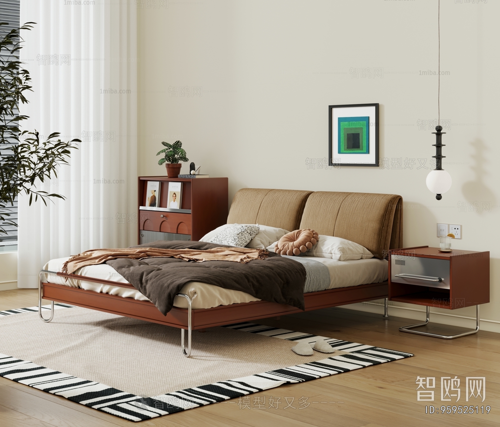 Modern Double Bed