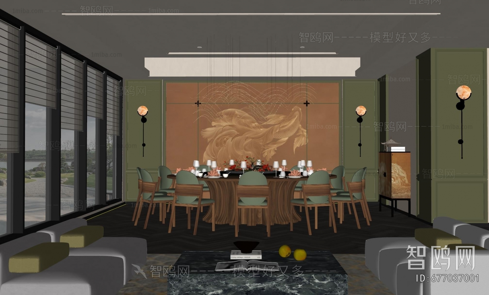 New Chinese Style Restaurant Box