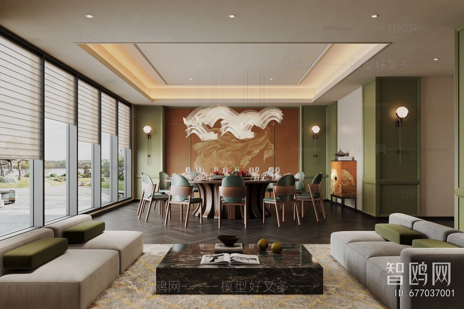 New Chinese Style Restaurant Box