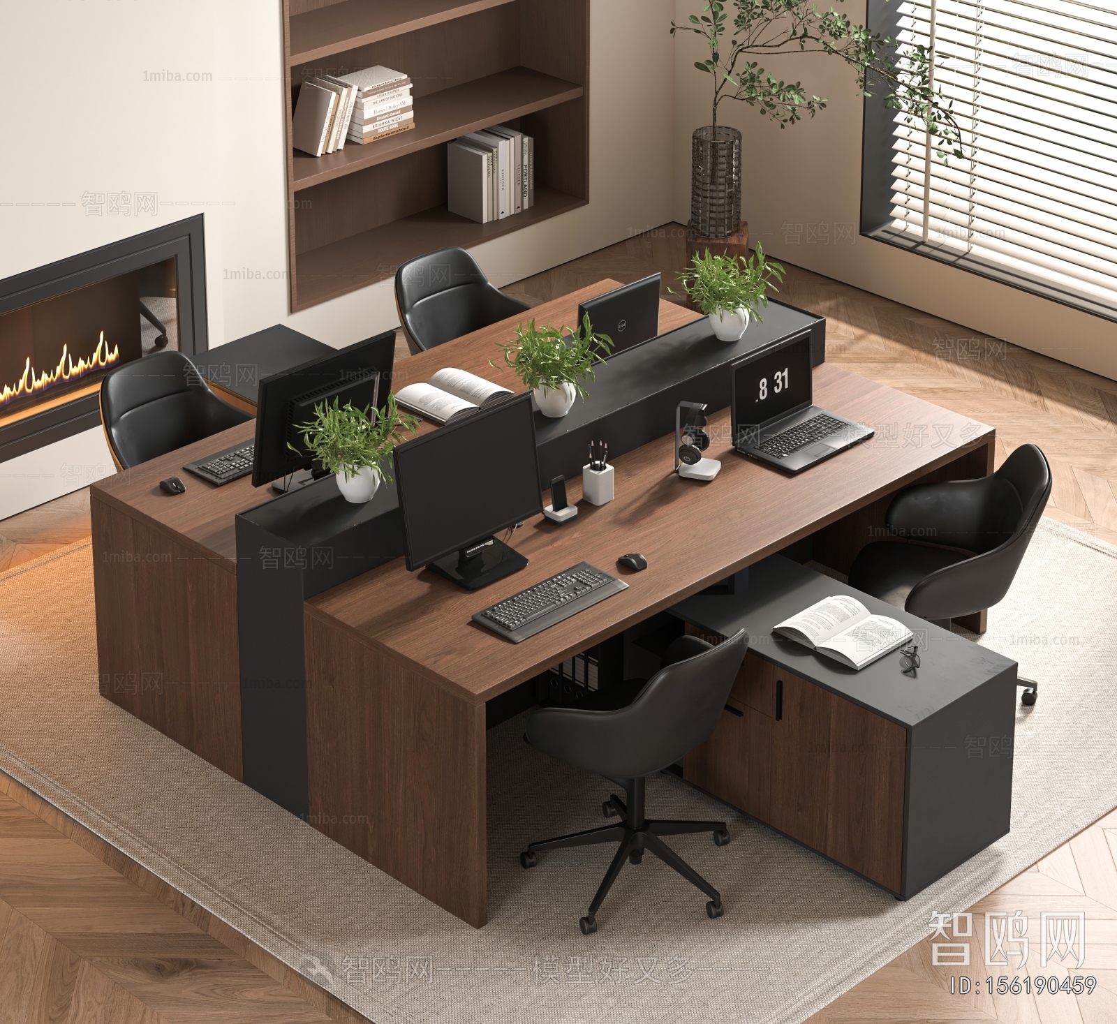 Modern Office Desk And Chair