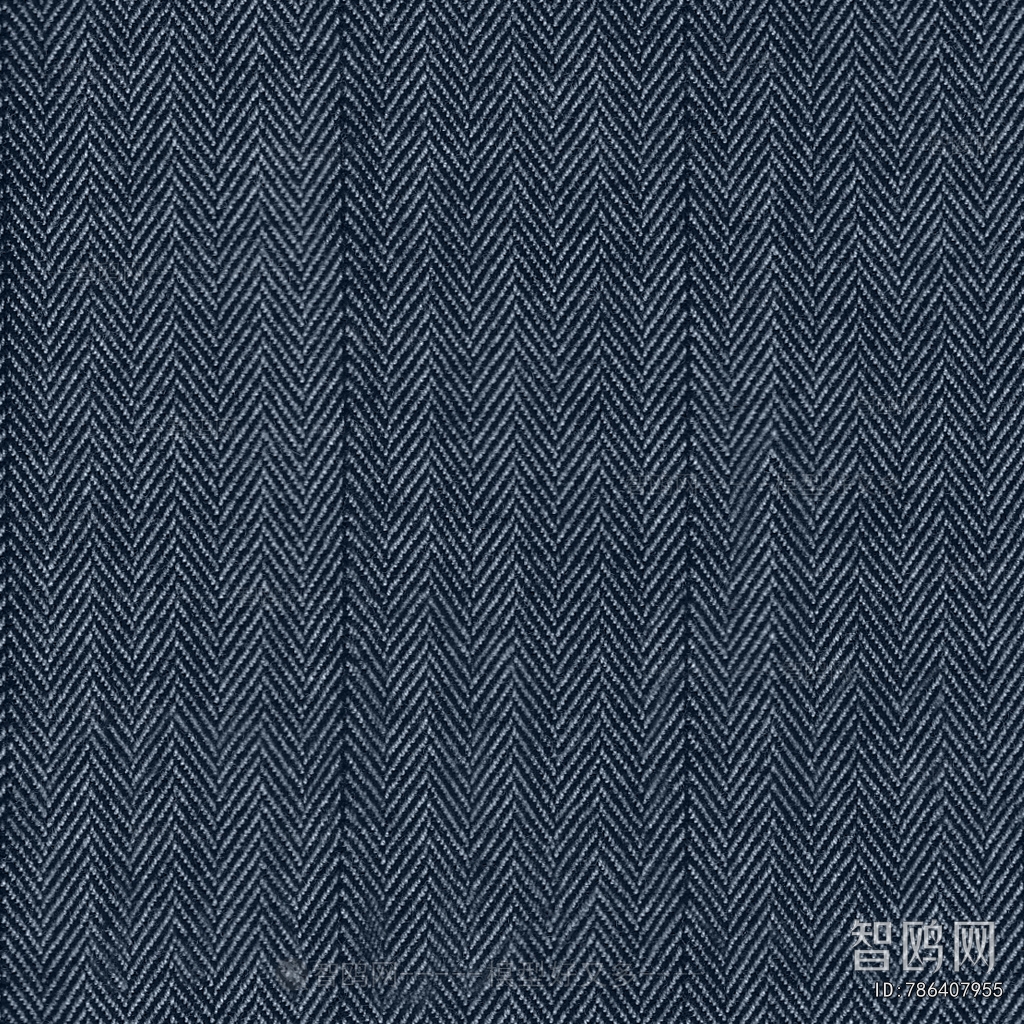 现代简约蓝色布纹