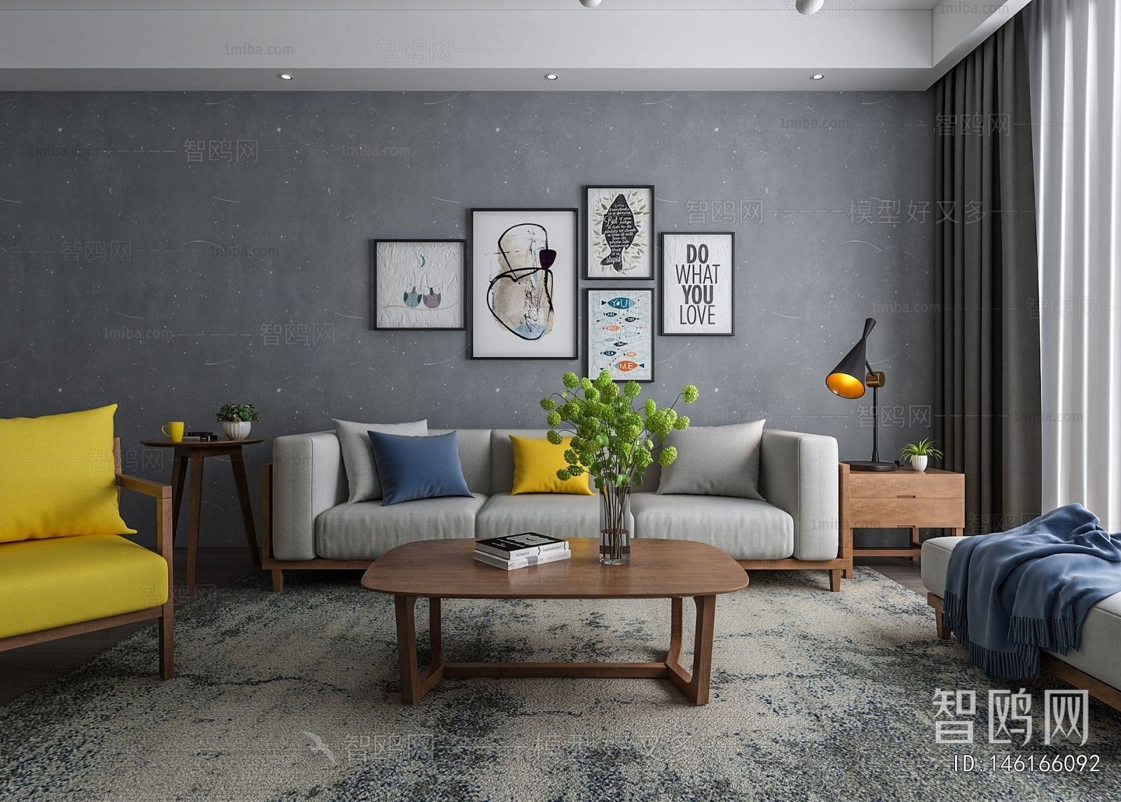 Nordic Style A Living Room