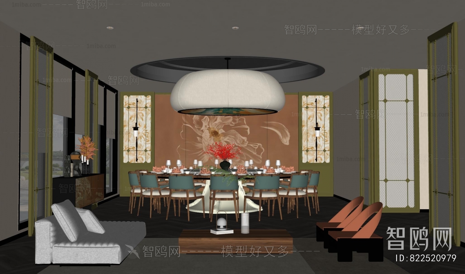 New Chinese Style Restaurant Box