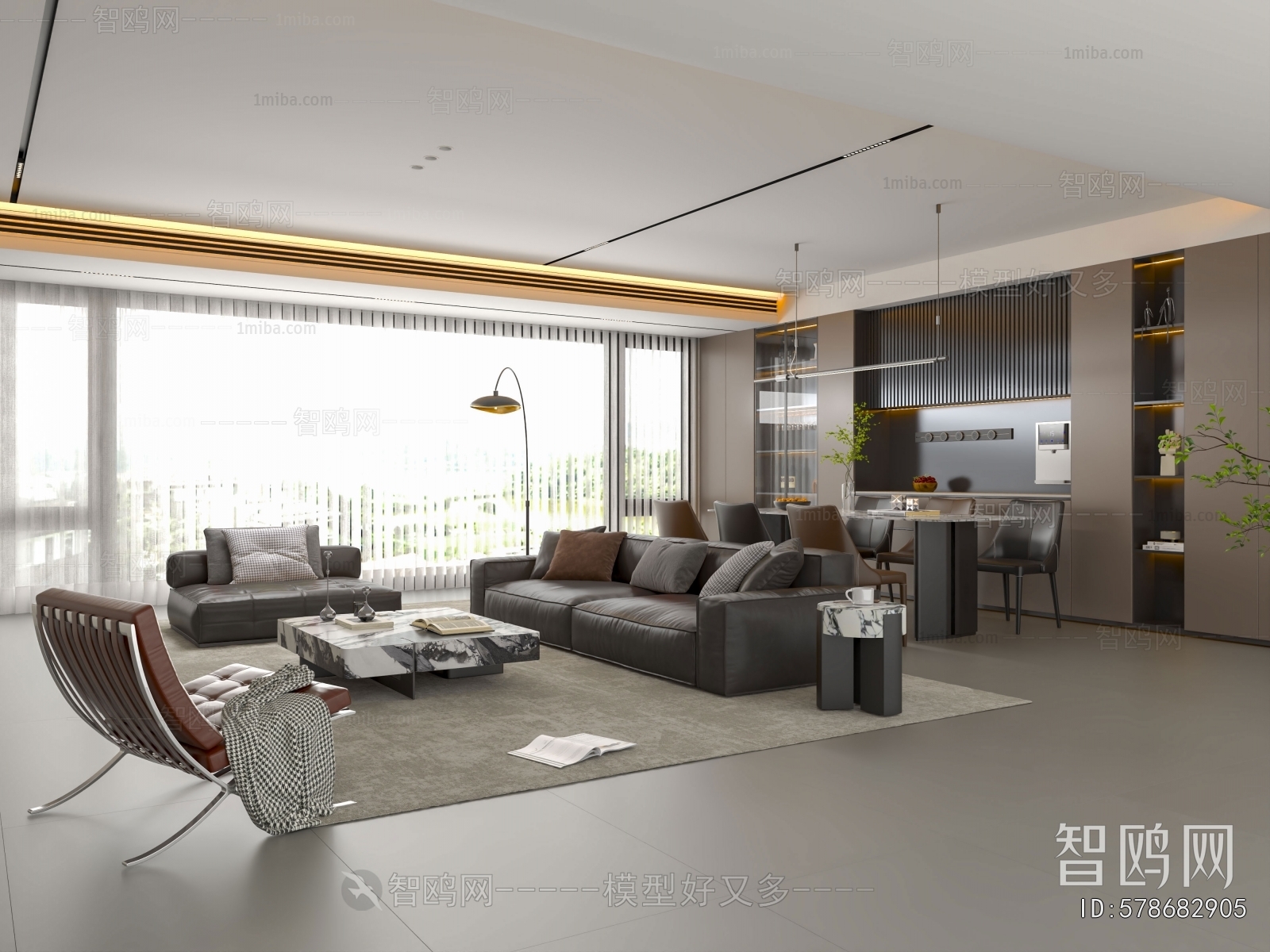 Modern A Living Room