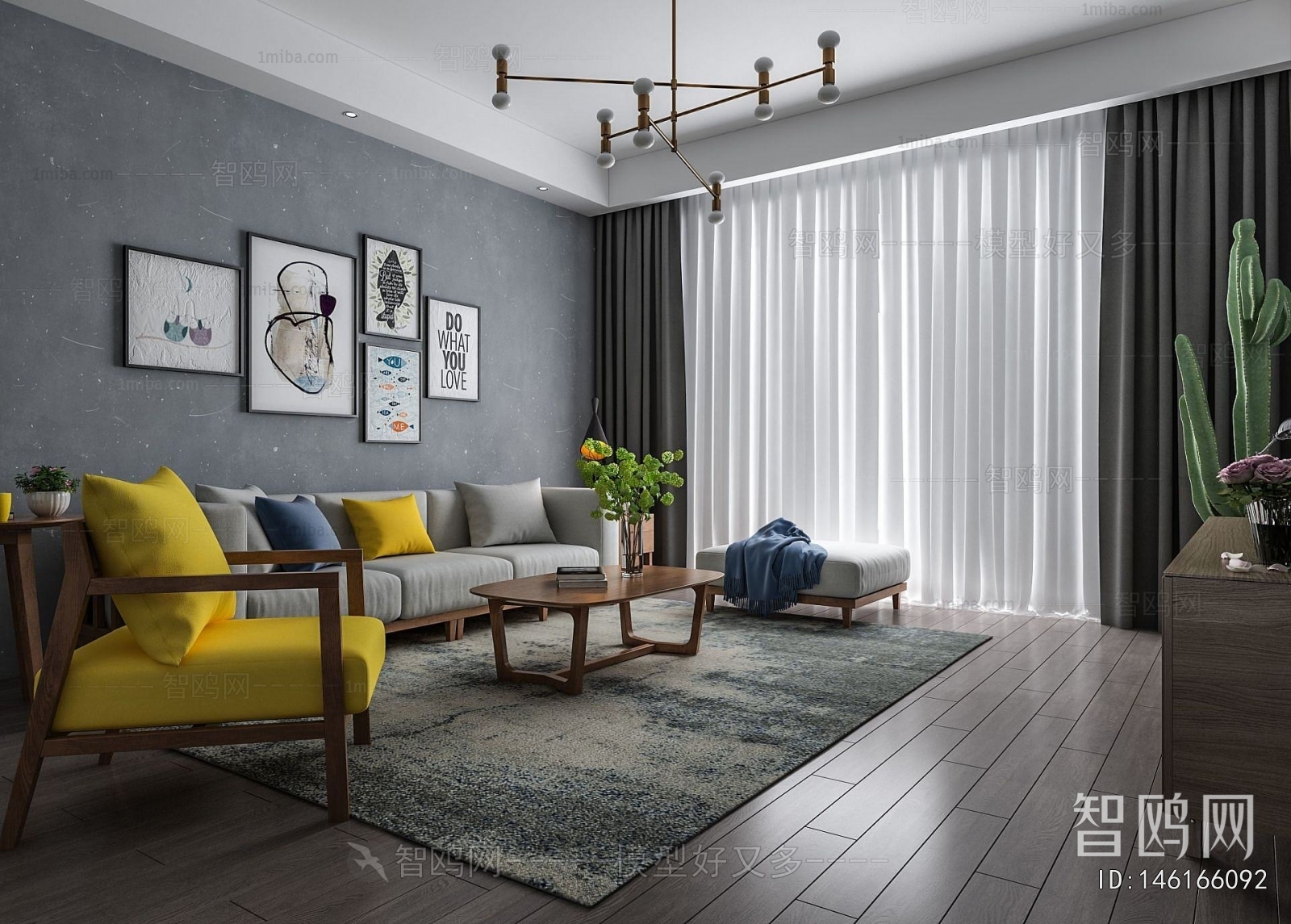 Nordic Style A Living Room