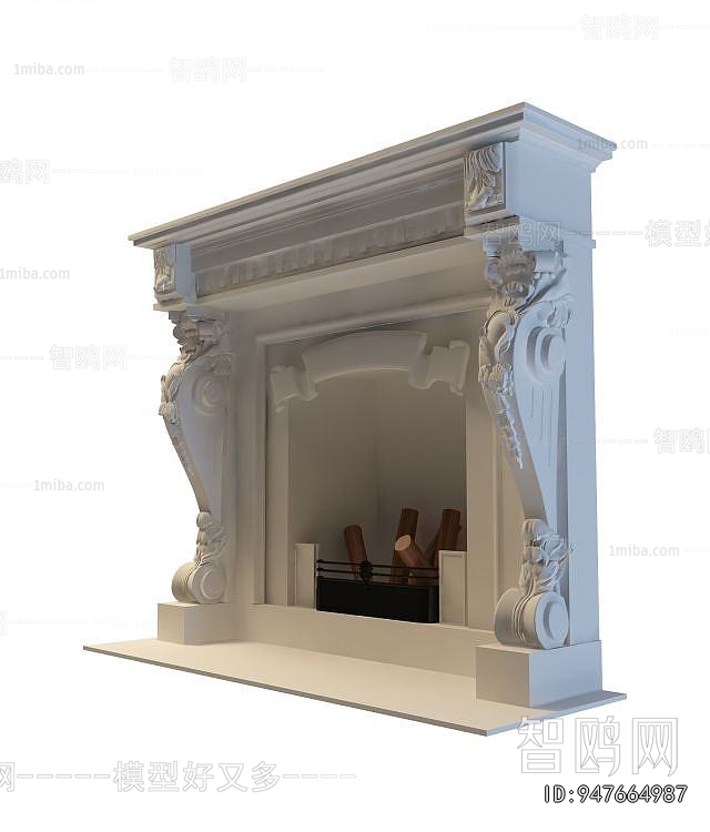 European Style Fireplace