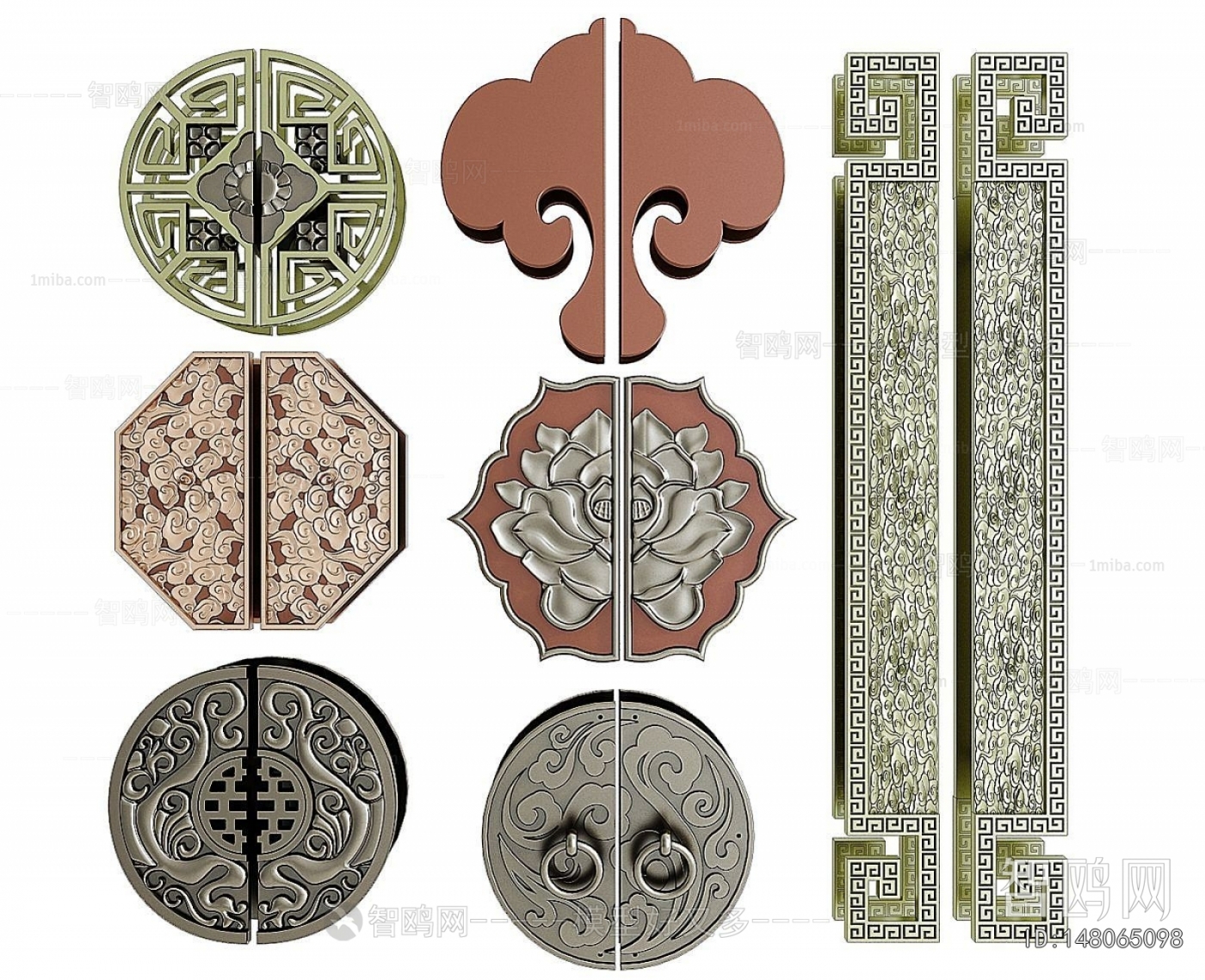 New Chinese Style Door Handle