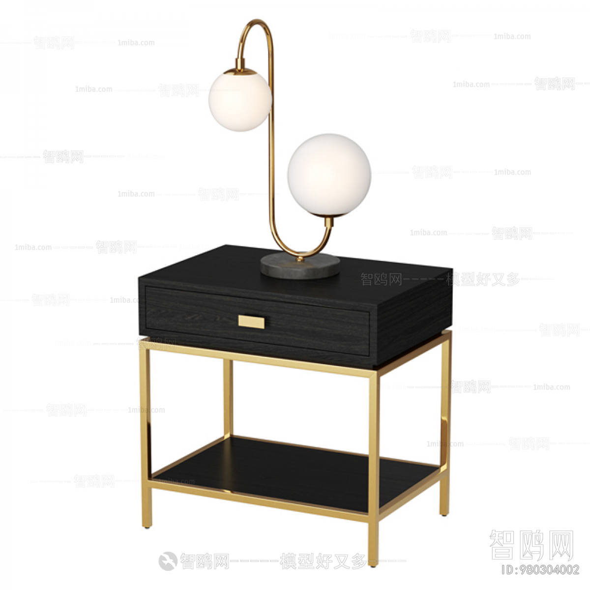 Modern Bedside Cupboard