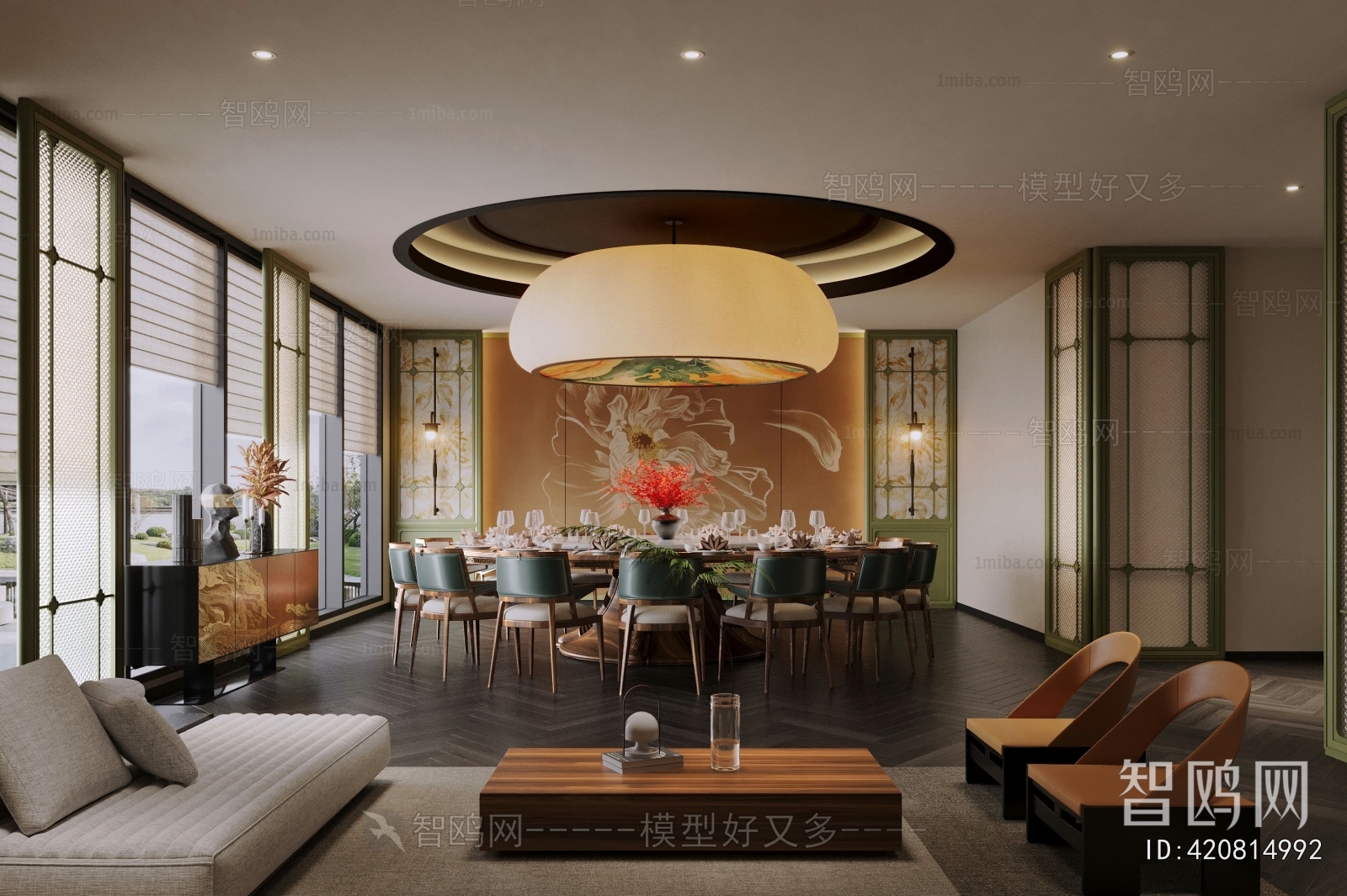 New Chinese Style Restaurant Box