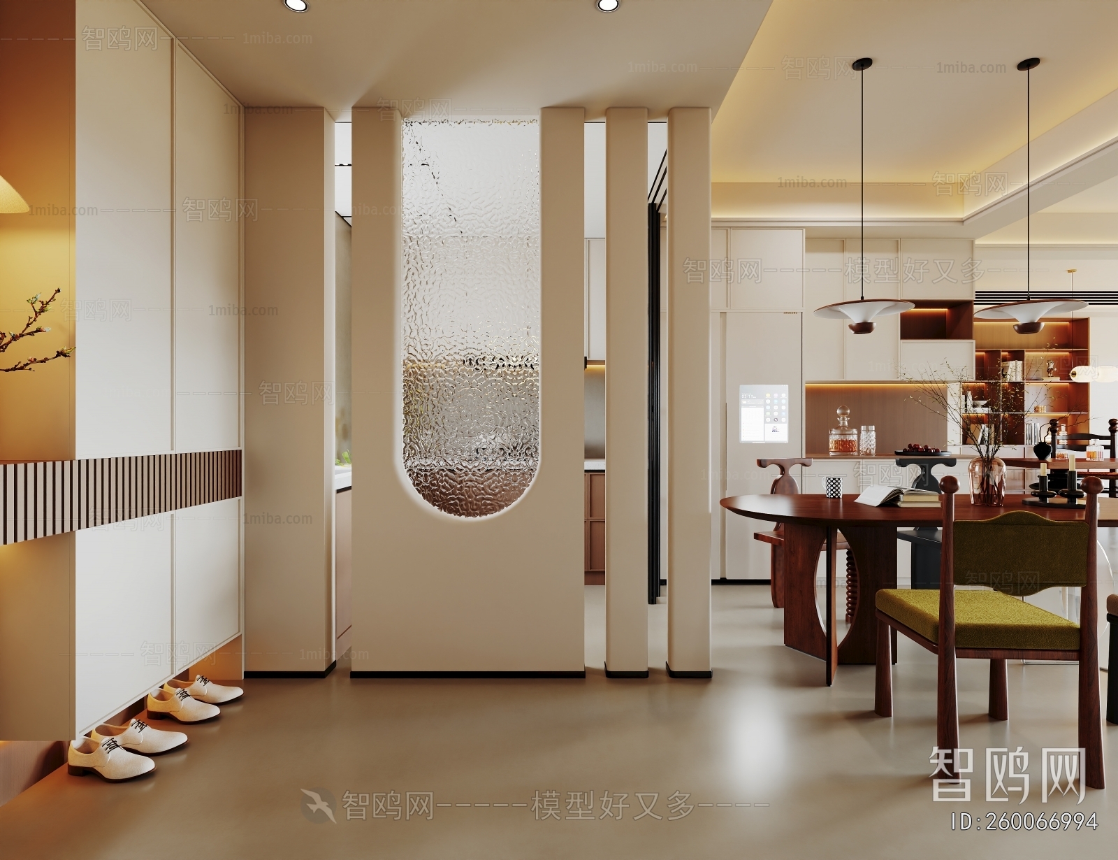 French Style Hallway