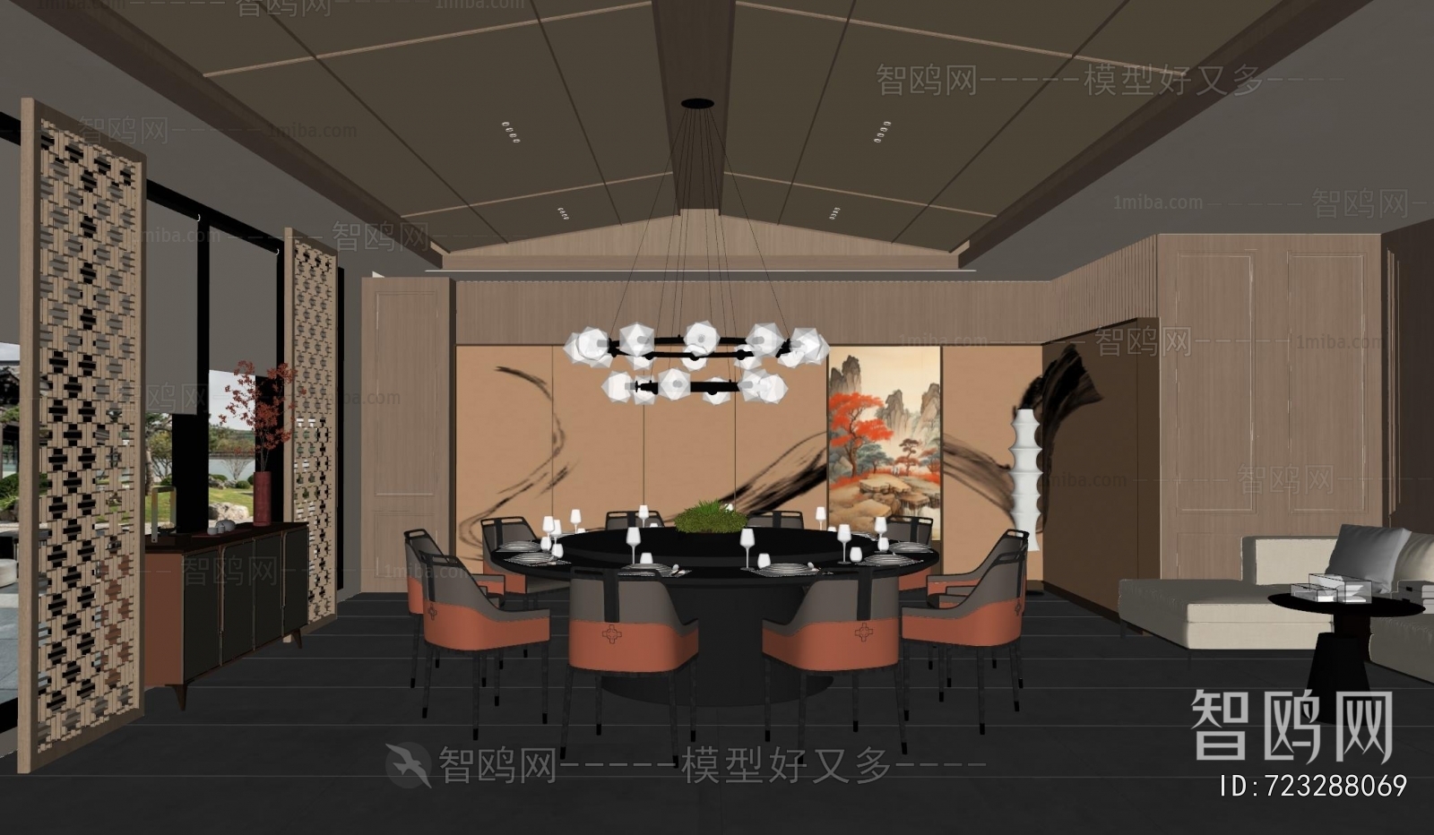 New Chinese Style Restaurant Box