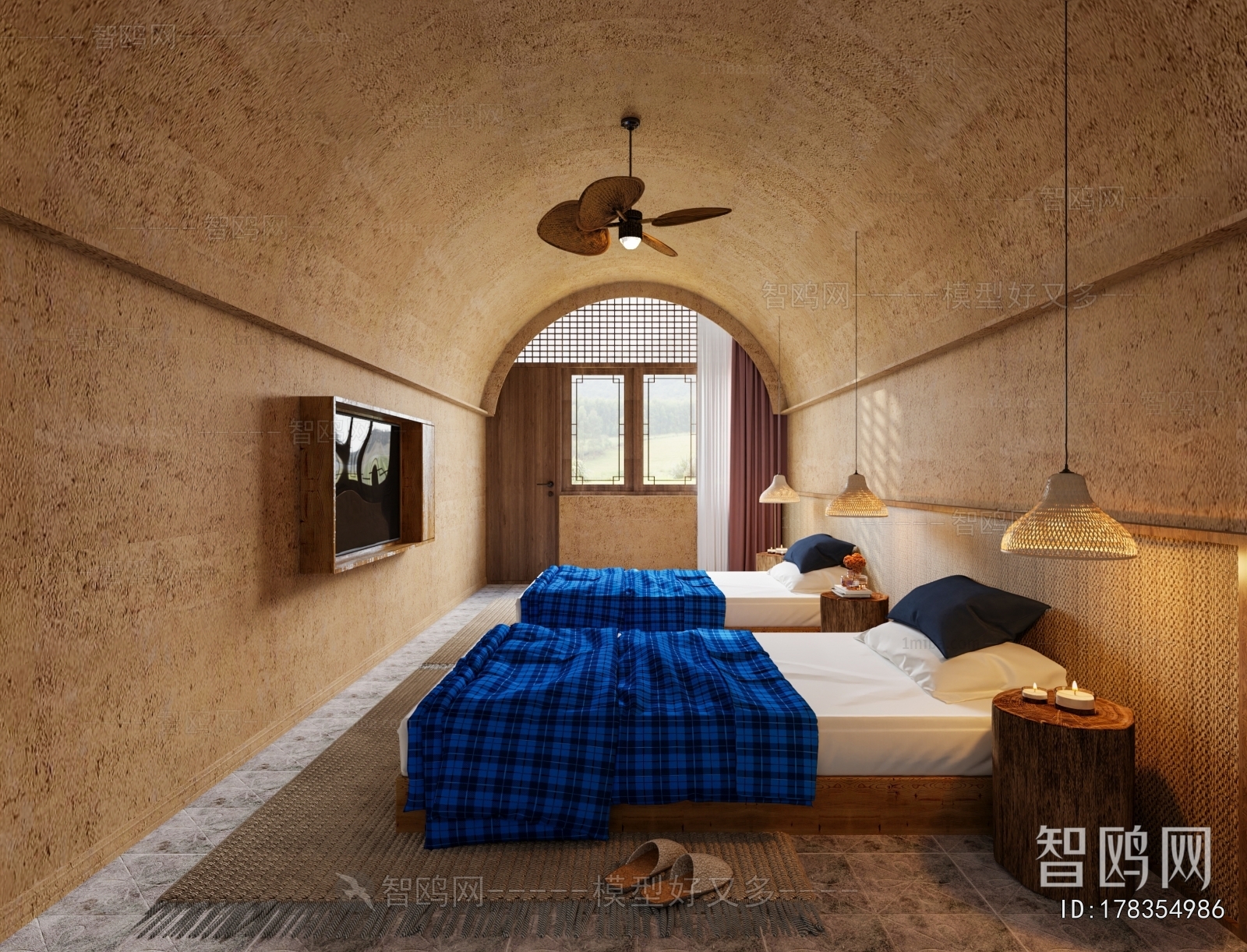 Wabi-sabi Style Residential Hostel