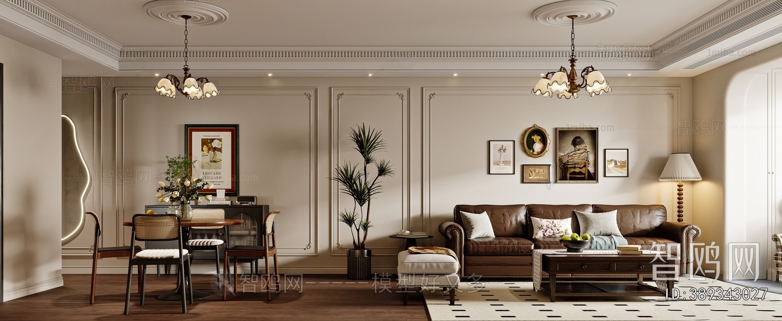 French Style A Living Room