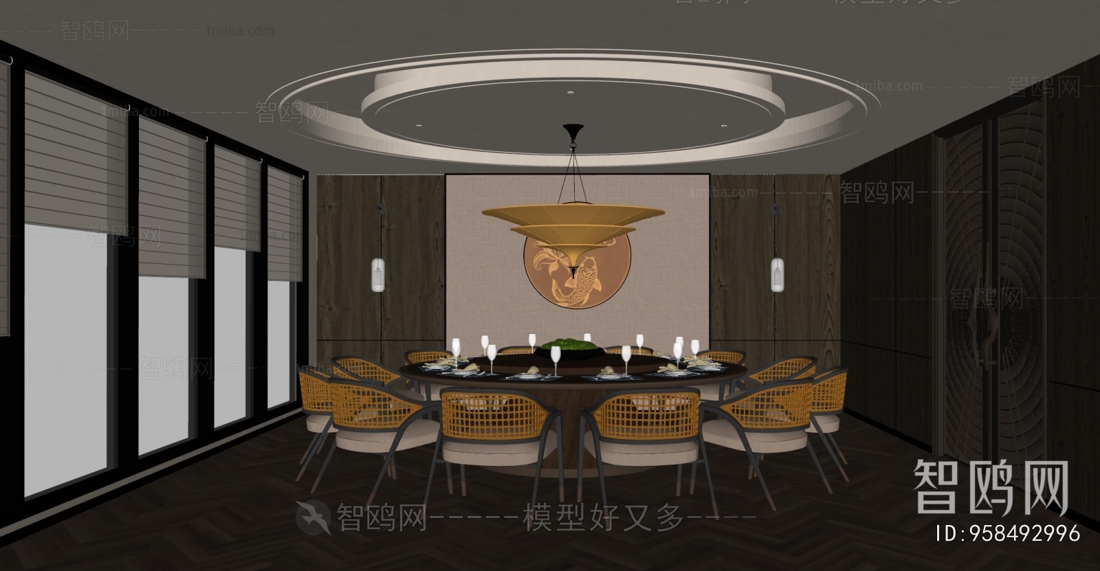 New Chinese Style Restaurant Box