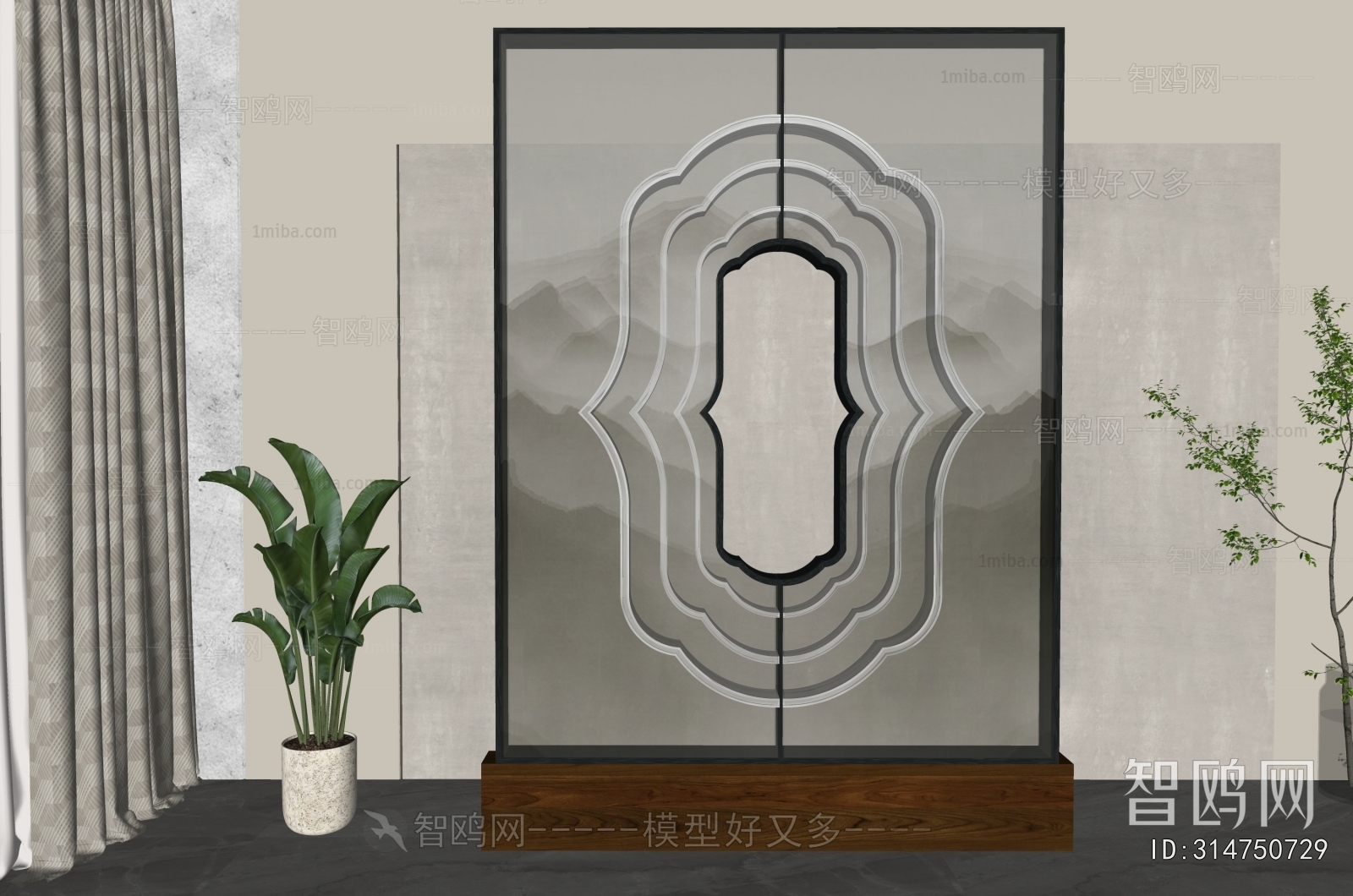 New Chinese Style Partition