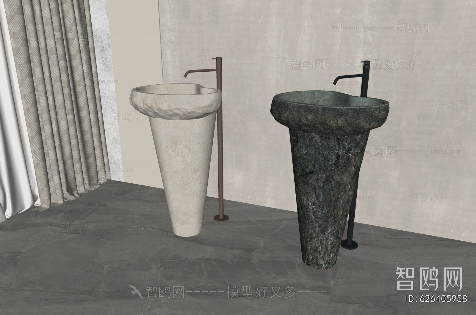 Wabi-sabi Style Basin