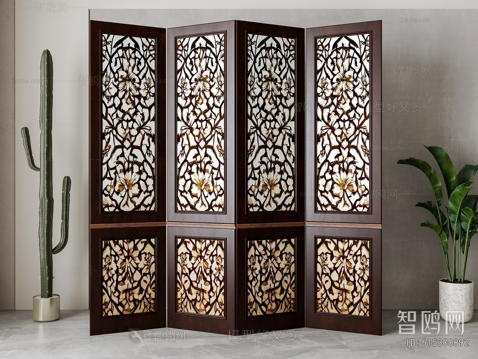 American Style Wooden Screen Partition