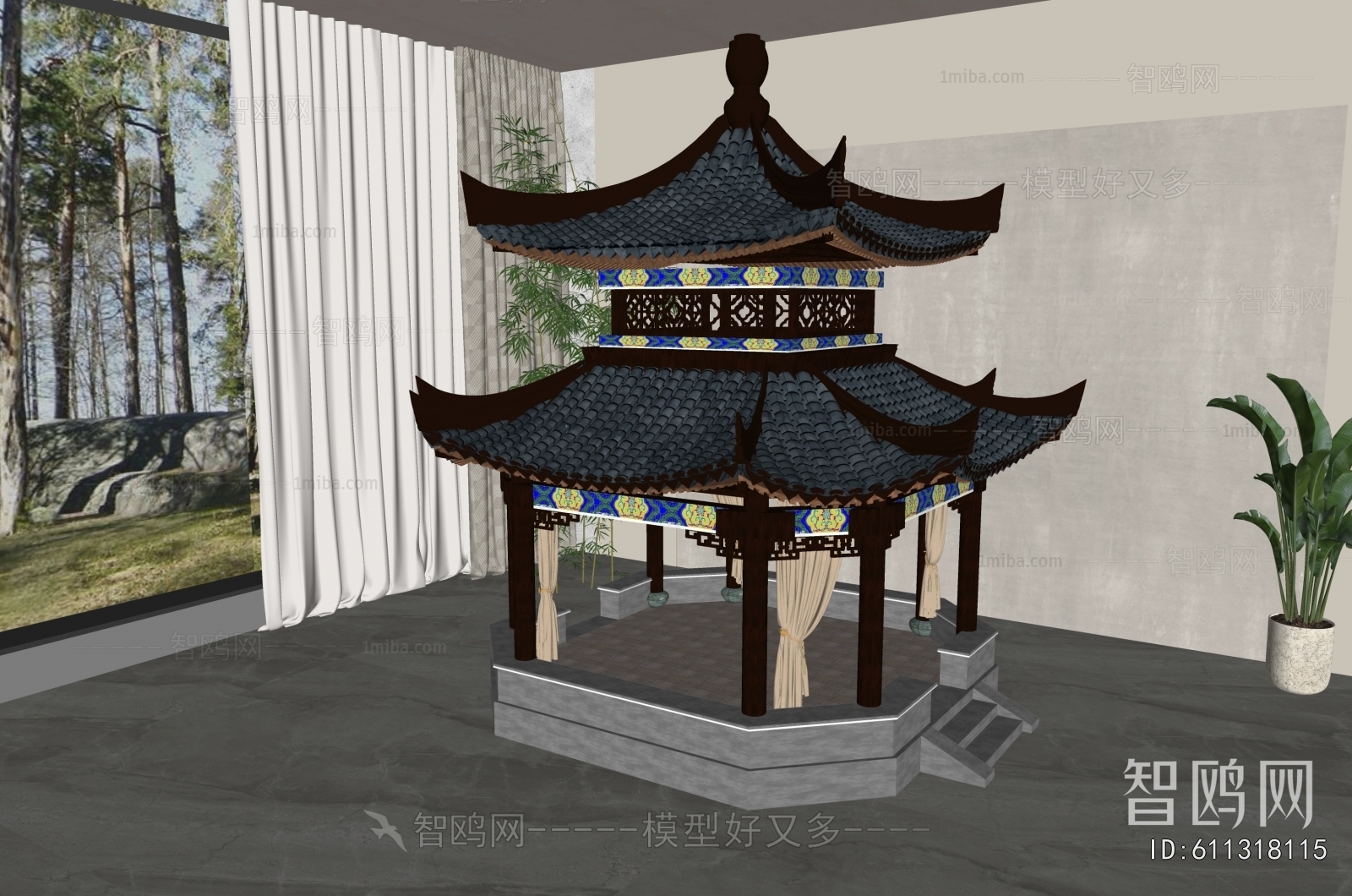 New Chinese Style Pavilion