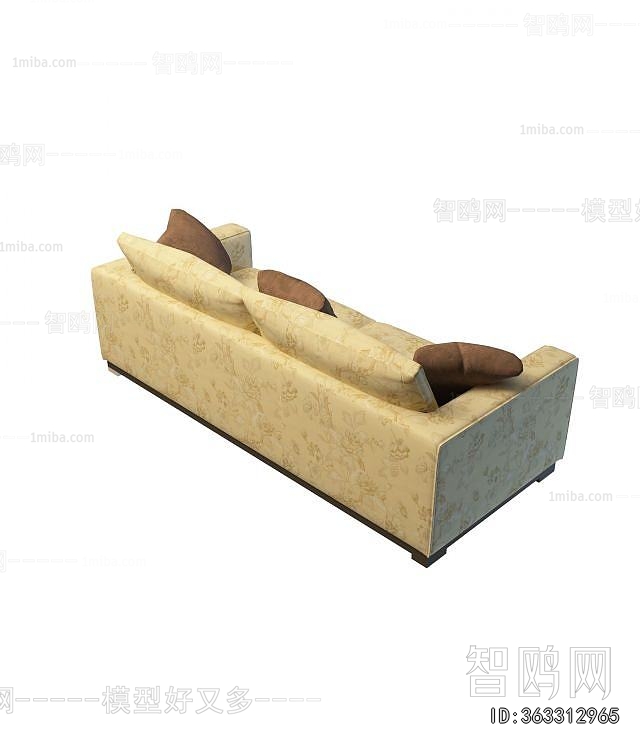 Simple European Style A Sofa For Two
