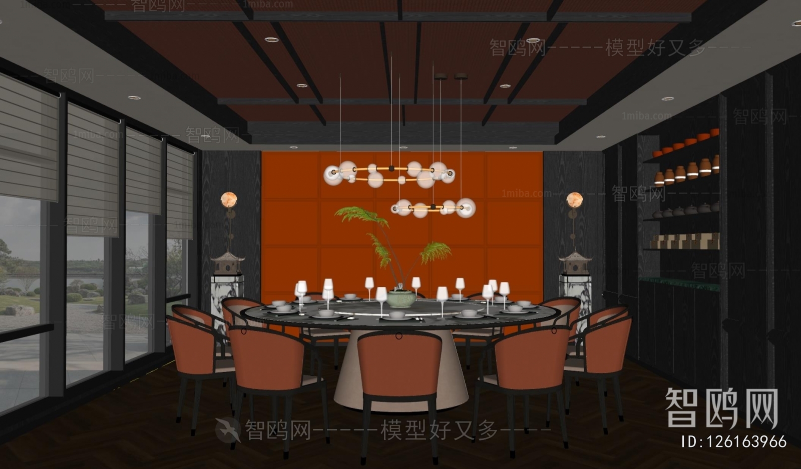 New Chinese Style Restaurant Box