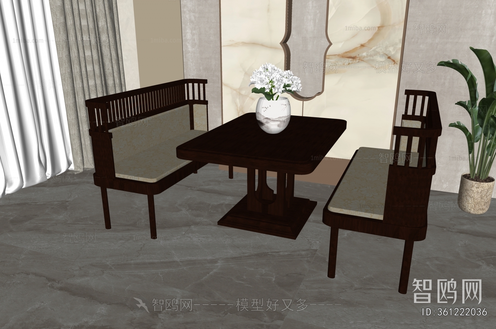 New Chinese Style Dining Table And Chairs