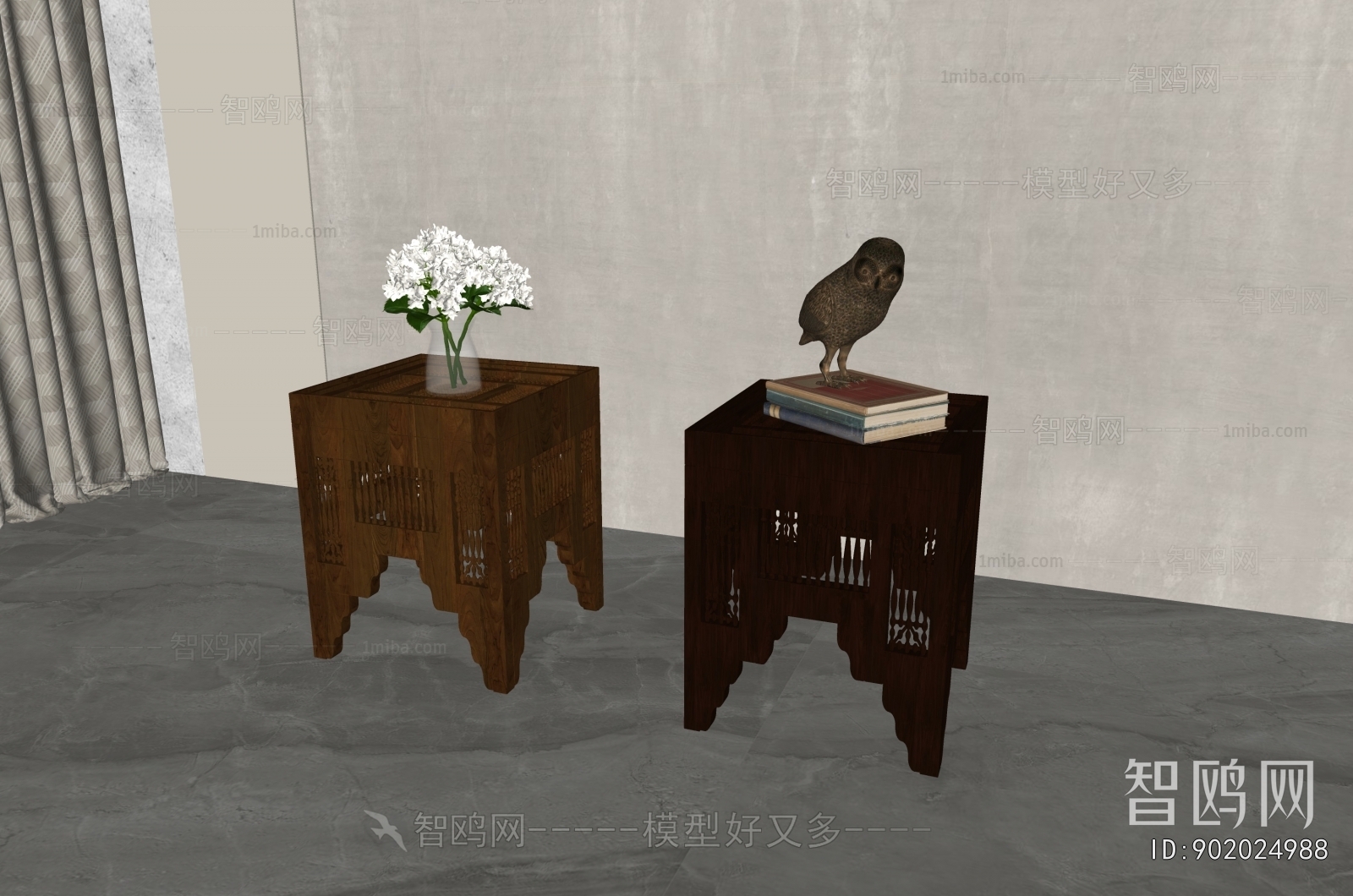 American Style Side Table/corner Table